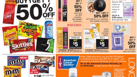 CVS J&J 'Long Live Skin' Feature